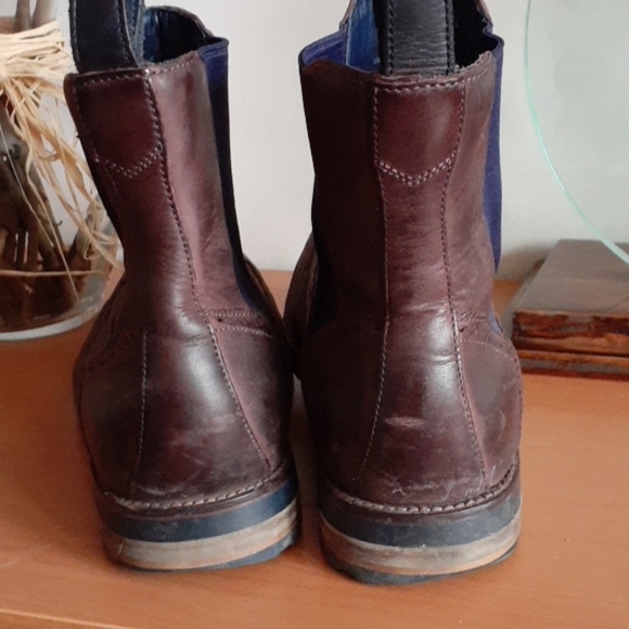 cole haan nike air leather boots